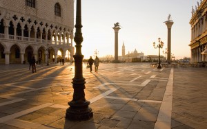 Sunset on Piazza San Marco